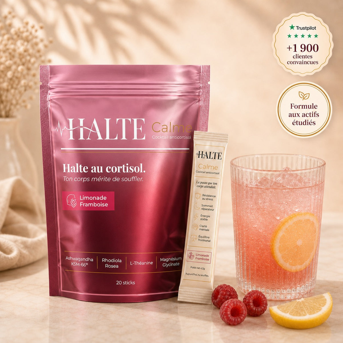 HALTE Calme - Cocktail anticortisol