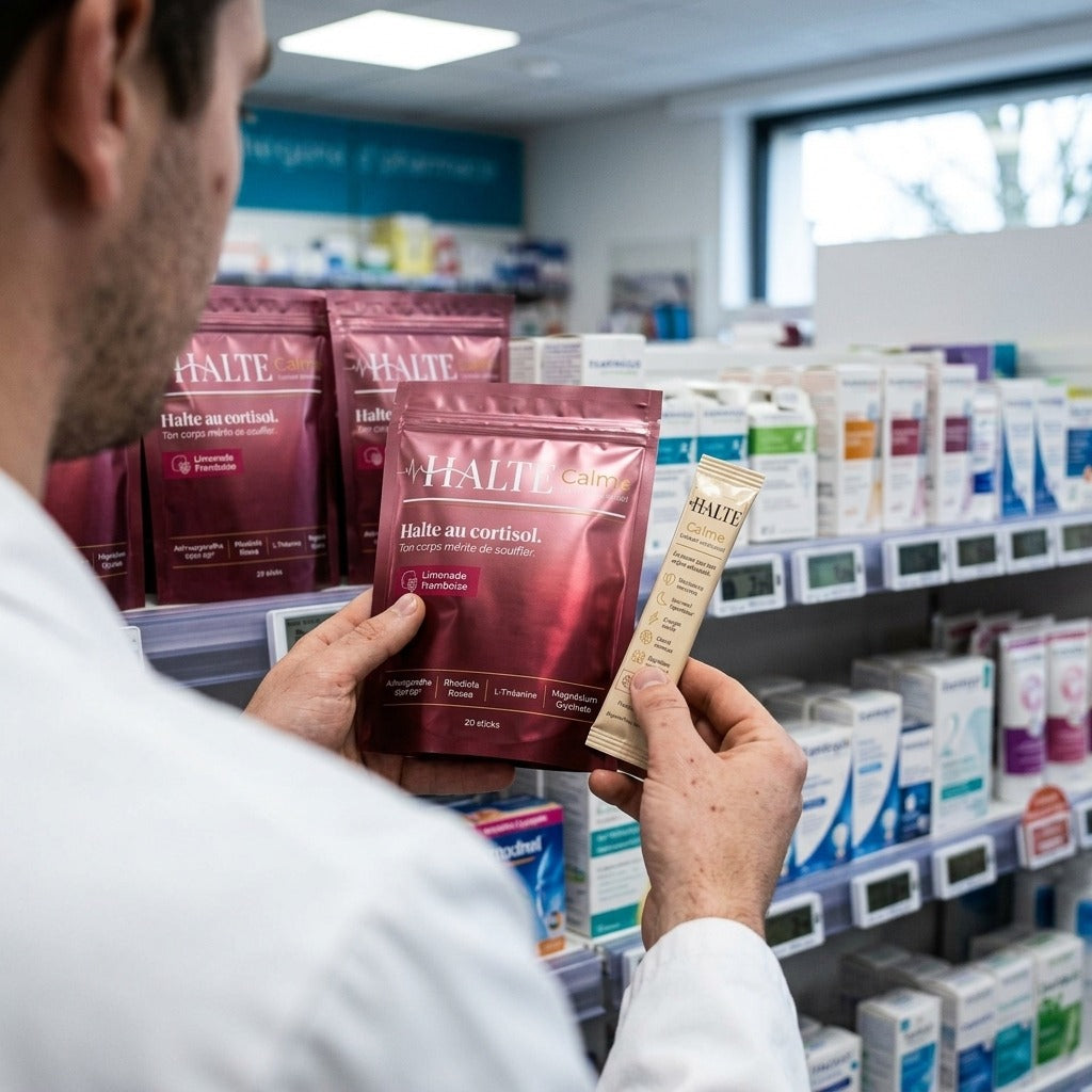 HALTE Calme bientôt disponible dans des pharmacies partenaires