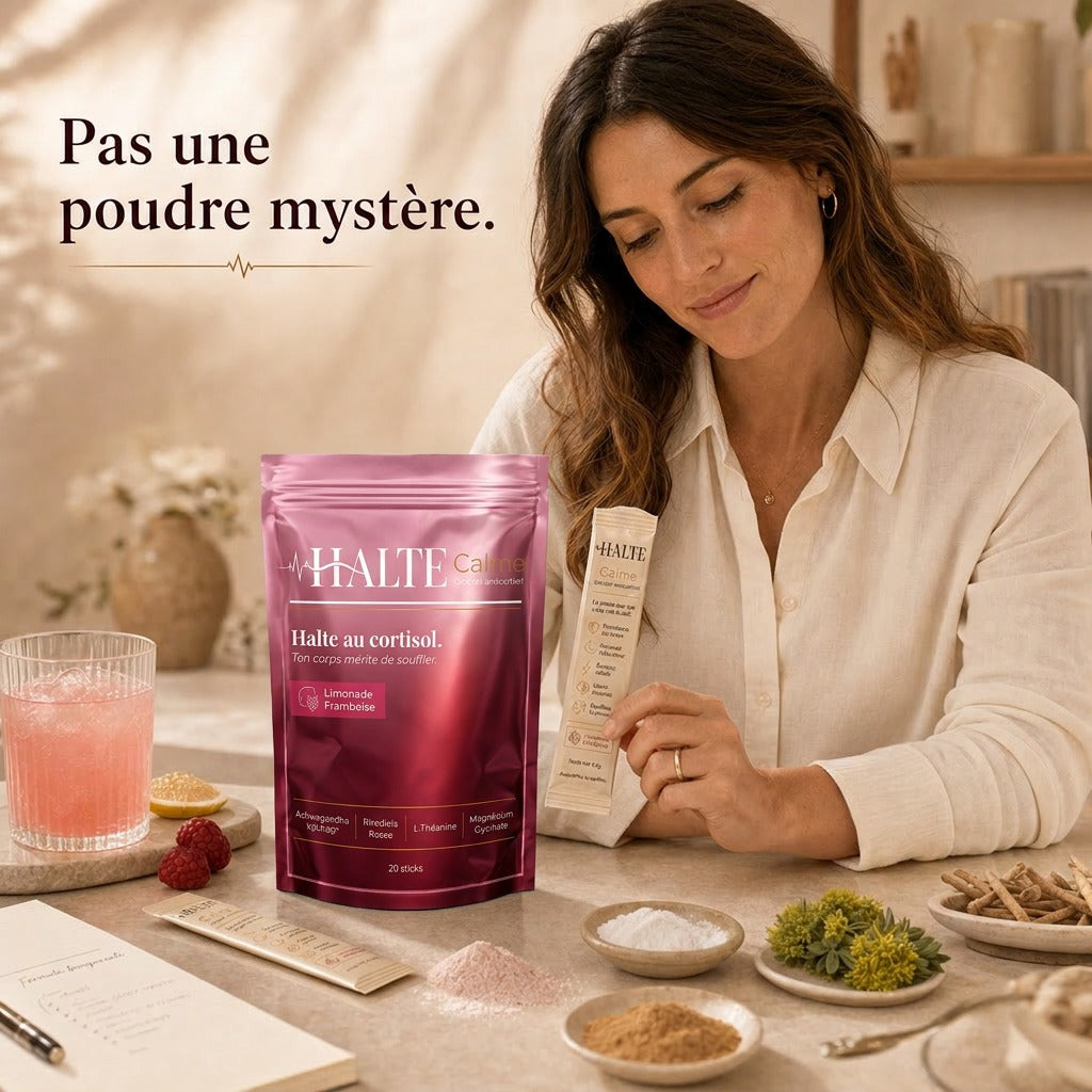 Coulisses de la formule HALTE Calme et ses actifs