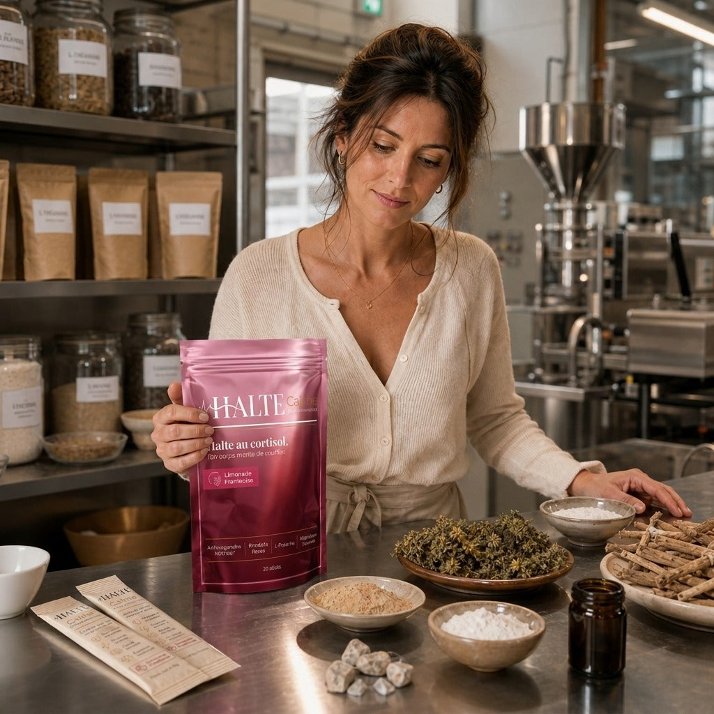 Actifs de la formule HALTE Calme